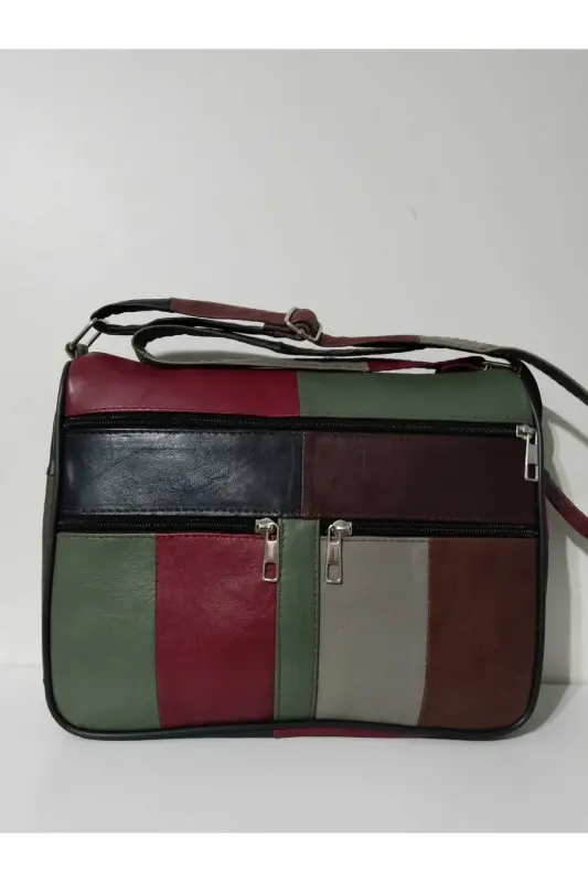 HAKİKİ DERİ KADIN ÇANTA-Çok Renkli 1 - 1