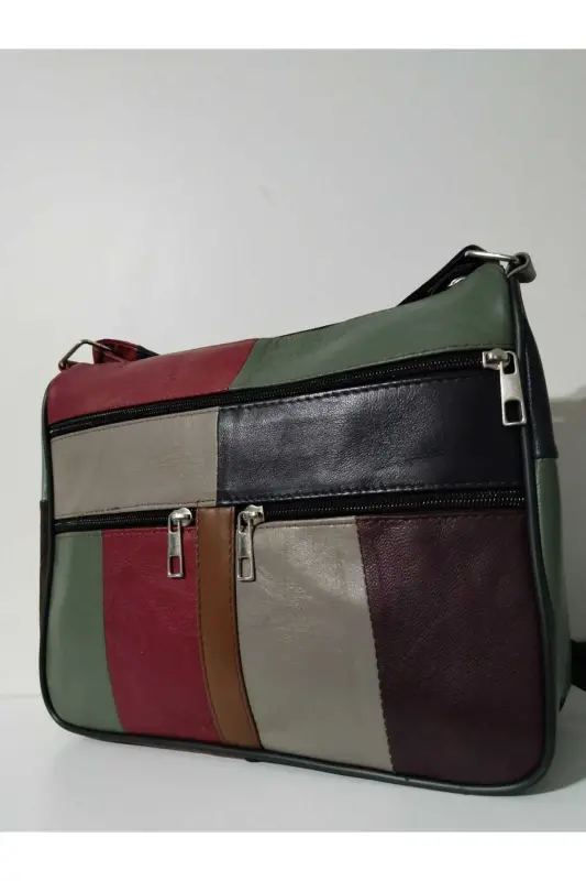 HAKİKİ DERİ KADIN ÇANTA-Çok Renkli 3 - 3