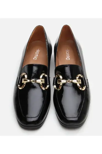 Kadın Deri Siyah Loafer - SİYAH-BLACK - 6