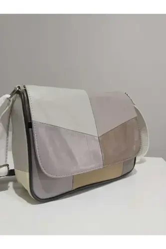 HAKIQIY TERI AYOL SUMKASI (25SM X 20SM)-YOZGI ARALASH RANGLAR 8 - MODAZONE (1)