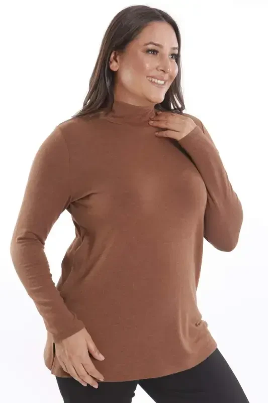 Half Fisherman Brown Knitwear - 1