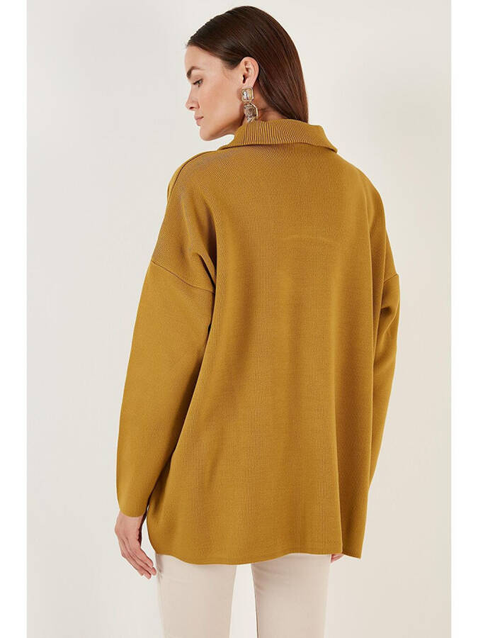 Half Zip Oversized Knit Sweater 4616079 - 10