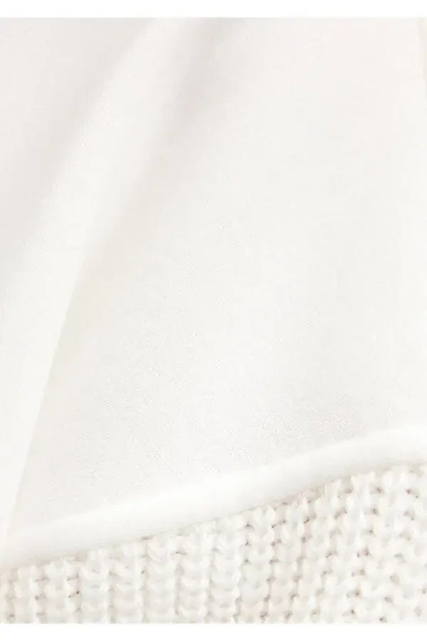 Half-Zip Sleeve Detail Sweatshirt 1s10071-70057 - 6