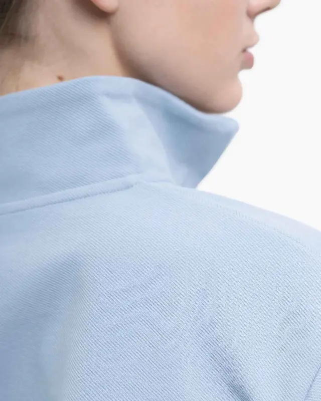 Half – Zipped Tracksuit - Light Blue - 3