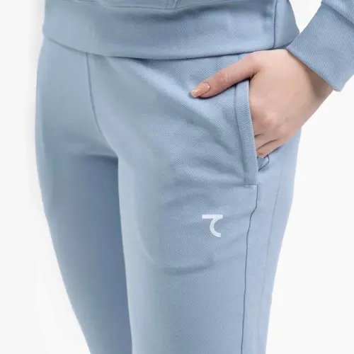 Half – Zipped Tracksuit - Light Blue - 10