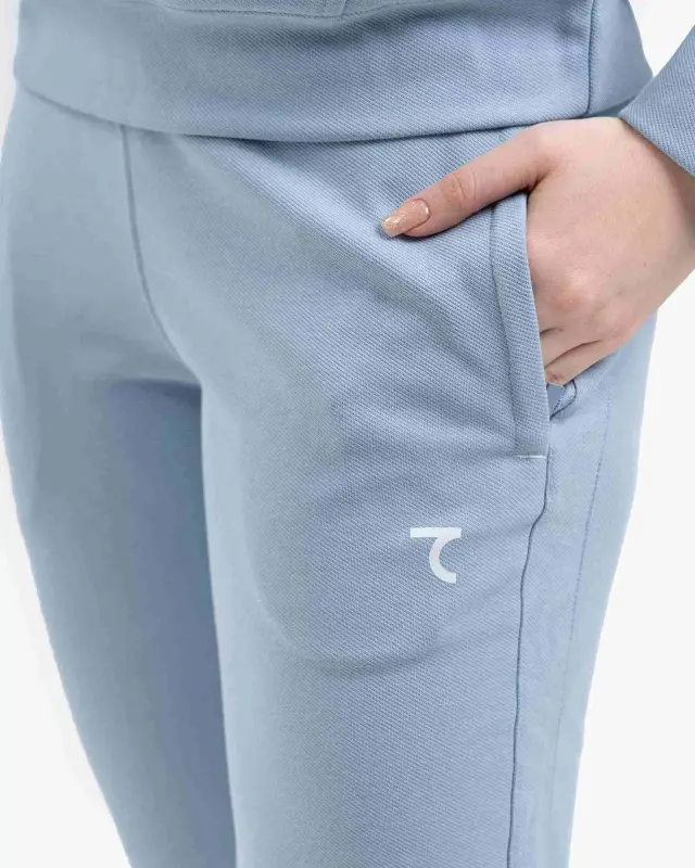 Half – Zipped Tracksuit - Light Blue - 14