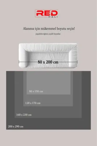 Halı Yüksek Tüylü Düz Yeşil Kabarık Uzun Tüylü Shaggy Oturma Odası Halı-cy_lıfe1500green-y-Yeşil - 3