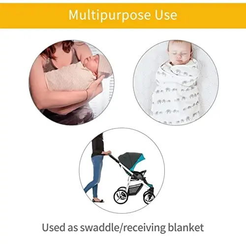 Halloween Bat Cat Baby Stuff Swaddle Blankets Baby Wrap Baby Newborn Receiving Blanket Soft Sleep Sacks Stretchy with Hat Set Gift for Infant Boy Girl Baby Shower Swaddle me 0-3 Month （1-9） - 6