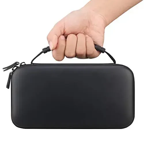 Canboc Hard Carrying Case for Halo Bolt Air 58830 mWh/Halo Bolt Air+ 55500/HALO Bolt Air+ 1750 Portable Car Battery Jump Starter, Mesh Bag fit Jump Cables, AC Outlet, Charger, Black - 5