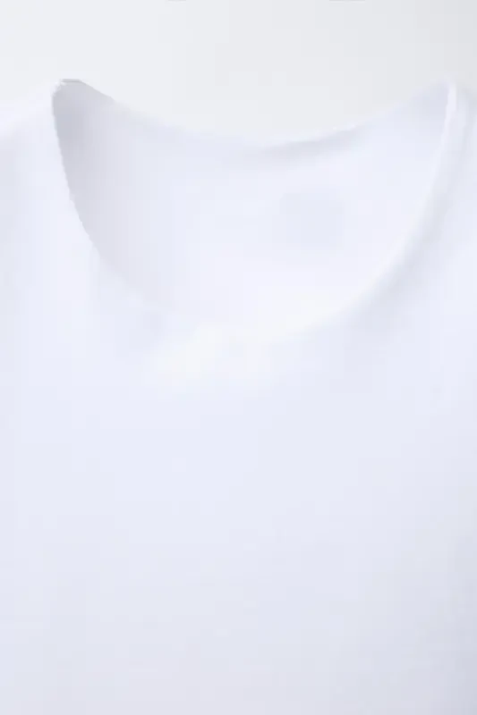 HALTER CROP TOP-White - 3