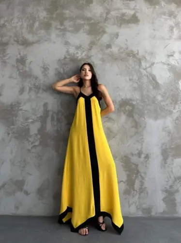 Halter Maxi Dress - 3