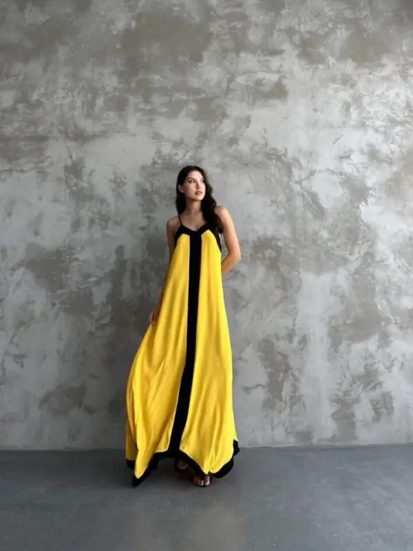 Halter Maxi Dress - 6