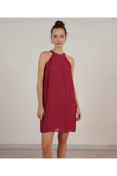 Halter Neck Dress - 3