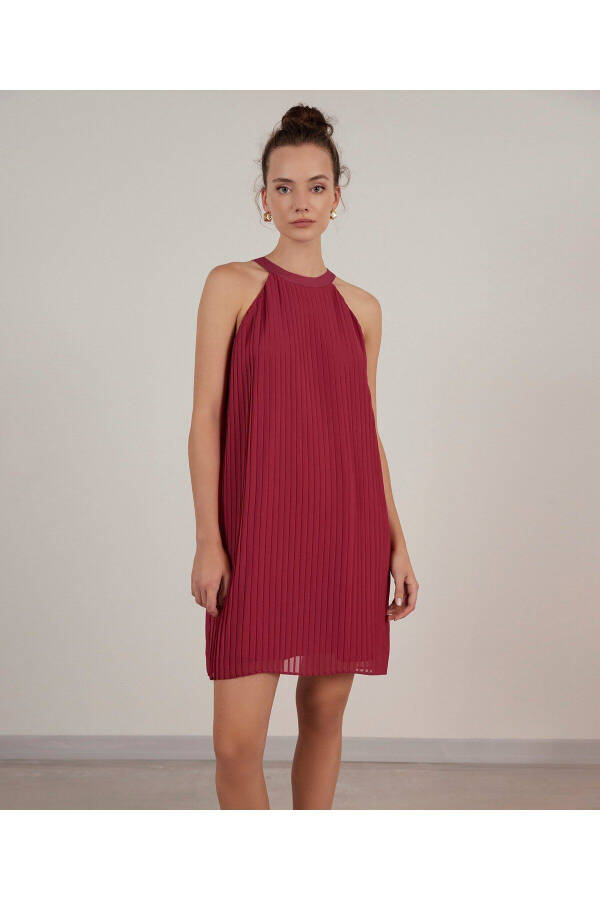 Halter Neck Dress - 3