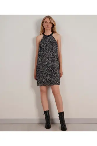 Halter Neck Dress - 1