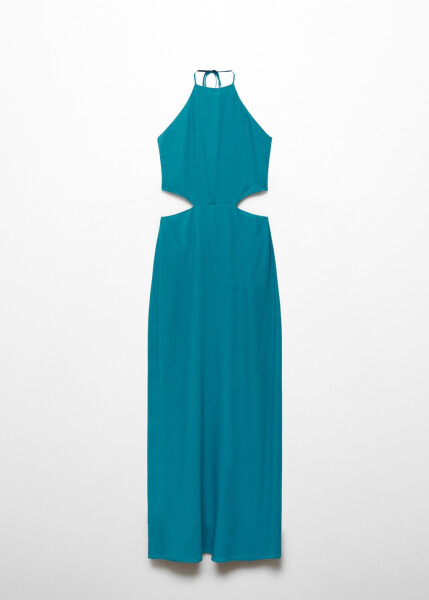 Halter neck long dress - 11