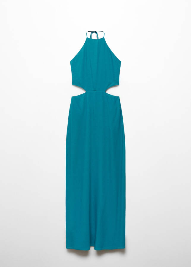 Halter neck long dress - 11