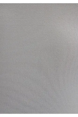 Halter Yaka Gri Poliamid Atlet Fitted / Vücuda Oturan Kesim 1613499-70098-Gri - 7