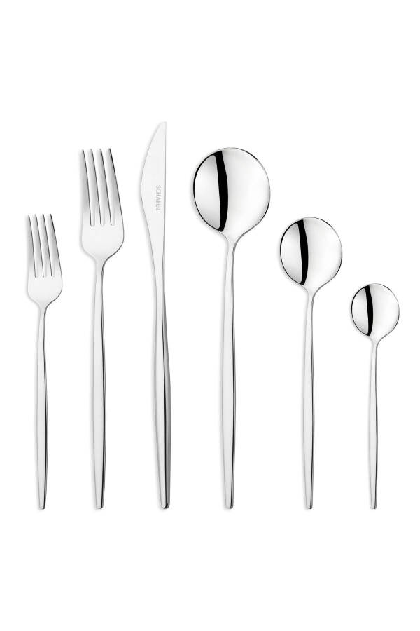 Hamburg 72 Piece Cutlery Set - Silver - 3