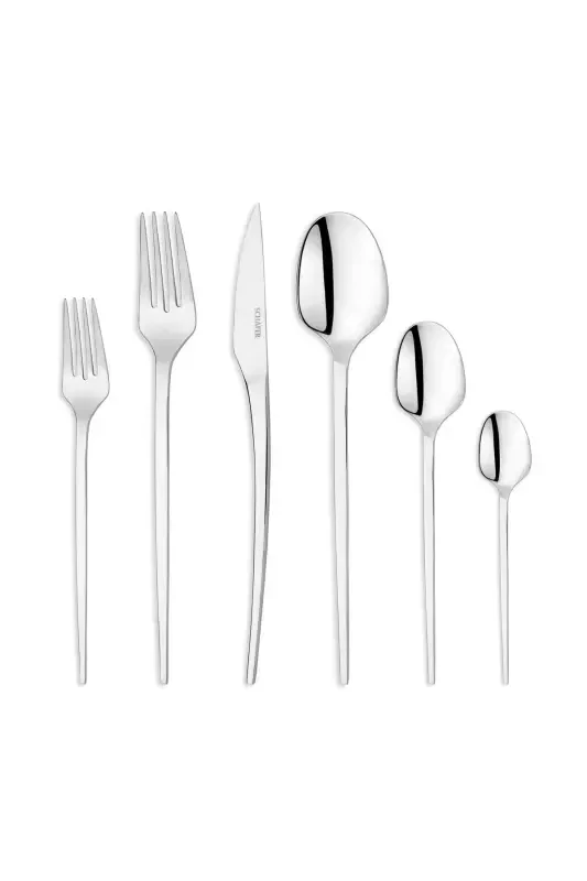 Hamburg 72 Piece Cutlery Set - Silver - 2