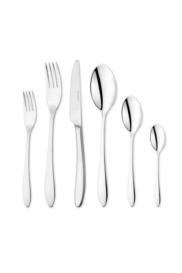 Hamburg Cutlery Set - 72 Pieces - Silver - 2