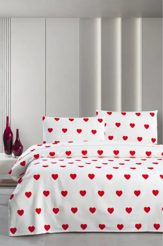 Hamlet Односпальная Простынь на Резинке Покрывало на Кровать 170 x 230-Бордо - 1