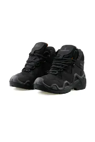 Hammerjack Erkak Bot Stuart Mr. Erkak Bot Poyabzal 1000 23020-M-1RSSIYAH-Qora - HAMMER JACK (1)