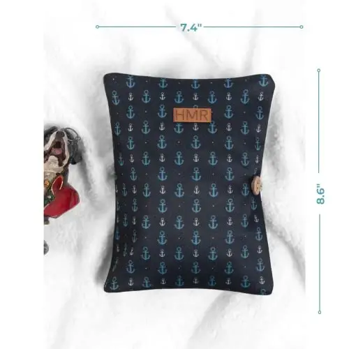 HAMUR Baby Diaper Bag Organizer – Travel-Friendly, Compact & Foldable | Stroller Pouch for Newborn Essentials – Must-Have for Boys & Girls (Anchor) - 6