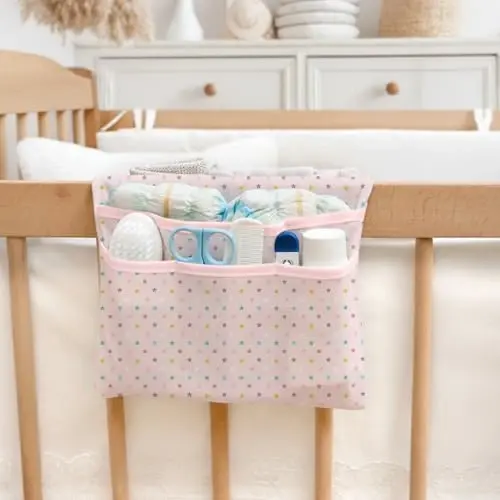 HAMUR Baby Diaper Bag Organizer – Travel-Friendly, Compact & Foldable | Stroller Pouch for Newborn Essentials – Must-Have for Boys & Girls (Elephant) - 4