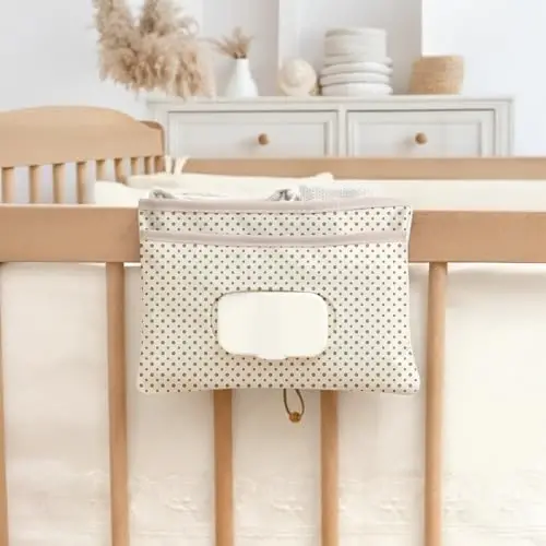 HAMUR Baby Diaper Bag Organizer – Travel-Friendly, Compact & Foldable | Stroller Pouch for Newborn Essentials – Must-Have for Boys & Girls (URchin) - 4