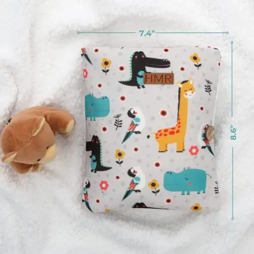 HAMUR Baby Diaper Bag Organizer – Travel-Friendly, Compact & Foldable | Stroller Pouch for Newborn Essentials – Must-Have for Boys & Girls (Animal) - 5