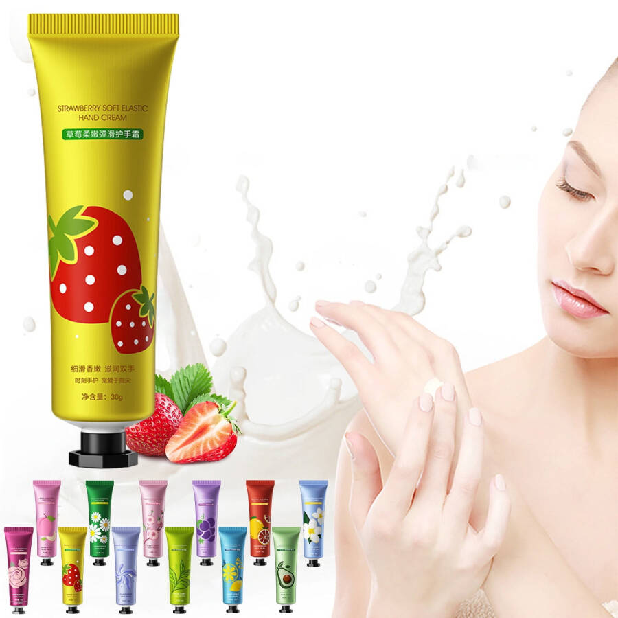 Hand Cream with 10 Plant Extracts for Deep MoisturizingWinter Essential, Softens and Protects Hands, 30g, Available in Various Scents, Nourishing Formula for Dry, Rough Skin, Perfect for Daily Use - 4