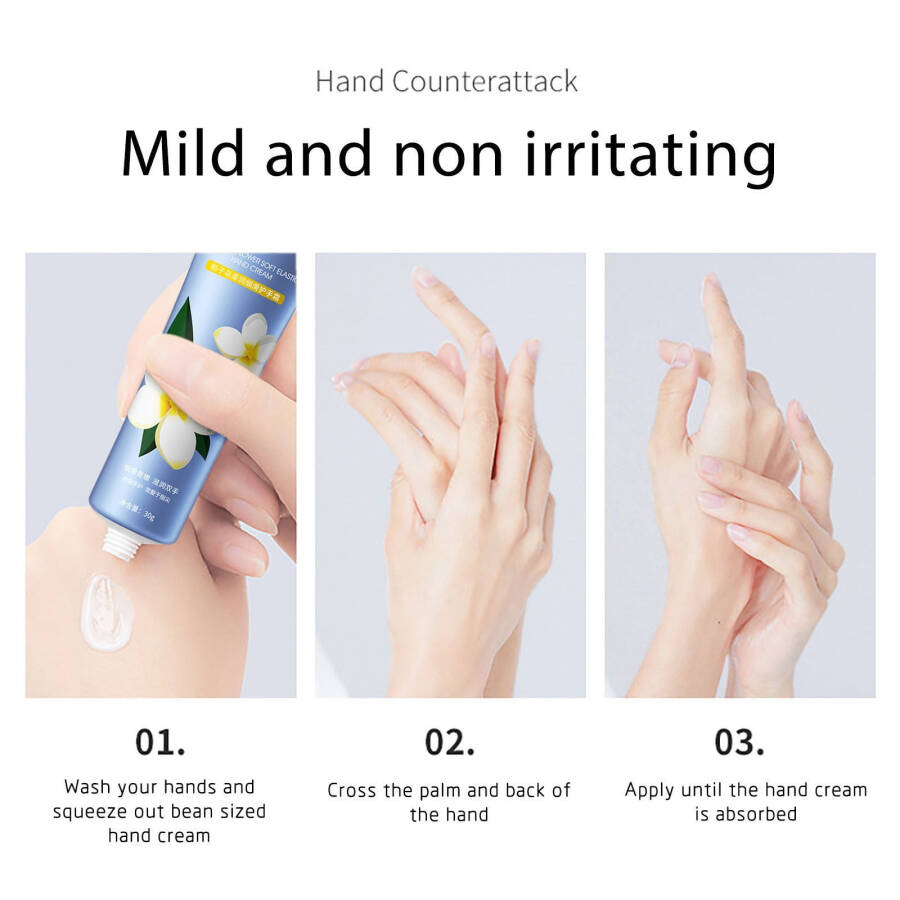 Hand Cream with 10 Plant Extracts for Deep MoisturizingWinter Essential, Softens and Protects Hands, 30g, Available in Various Scents, Nourishing Formula for Dry, Rough Skin, Perfect for Daily Use - 6