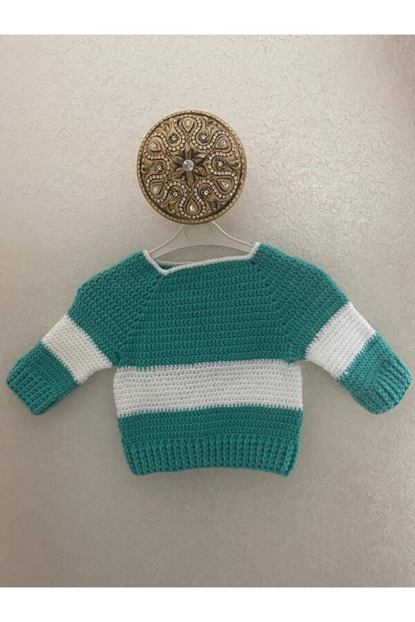 Hand-Knit Baby Sweater 1-2 Years - 2