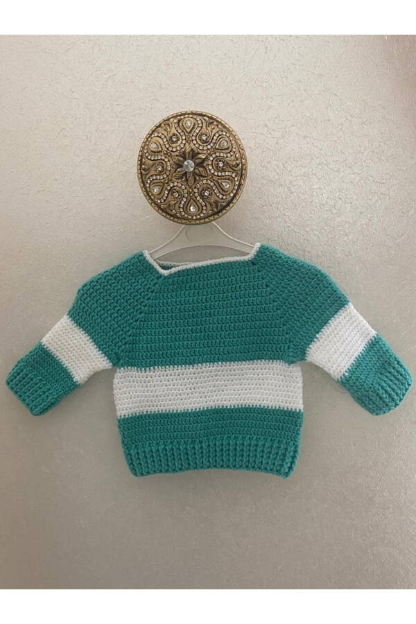 Hand-Knit Baby Sweater 1-2 Years - 4
