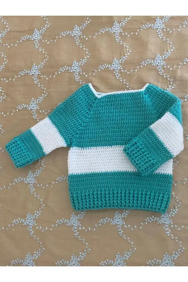 Hand-Knit Baby Sweater 1-2 Years - 3