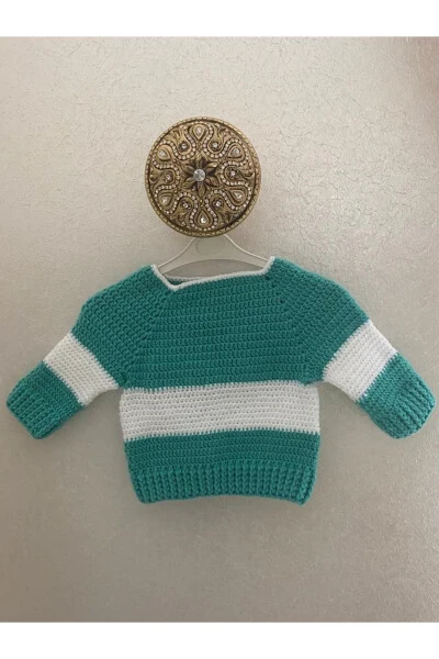 Hand-Knit Baby Sweater 1-2 Years - 4