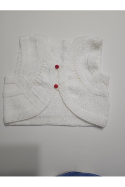 Hand knitted baby vest - ÖRGÜ