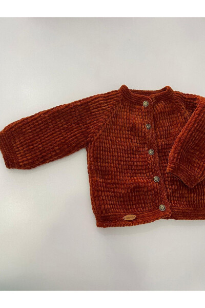 Hand-knitted children's cardigan - 3