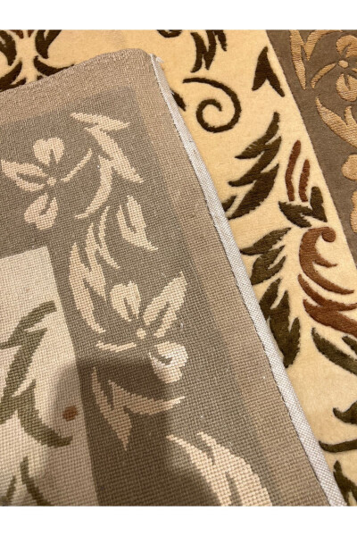 Hand Woven Dalyana Runner First Class Quality Silk Wool Blend Size 300x80 - 4