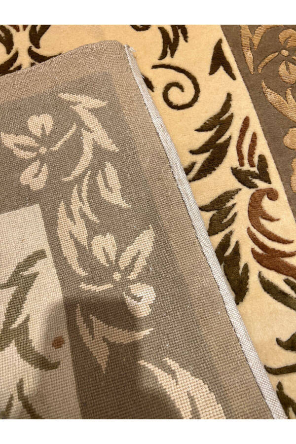 Hand Woven Dalyana Runner First Class Quality Silk Wool Blend Size 300x80 - 4