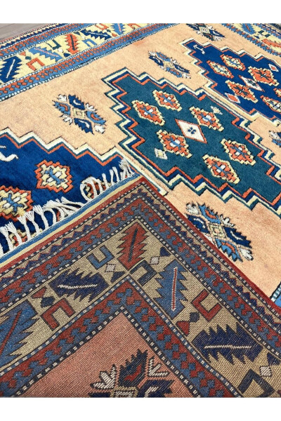 HAND WOVEN YÖRÜK CARPET - 185x242 - 3