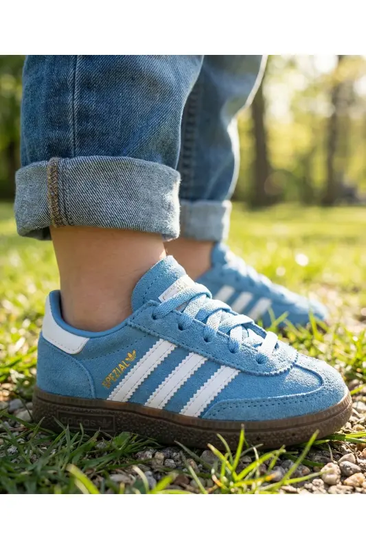 Handball Spezial Cf El I Çocuk Günlük Ayakkabı Mavi-Çok Renkli/11 - ADIDAS