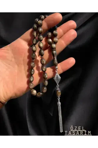 Handcrafted amber prayer beads, silver design and elegance. - ERBAB I KEHRIBAR (1)