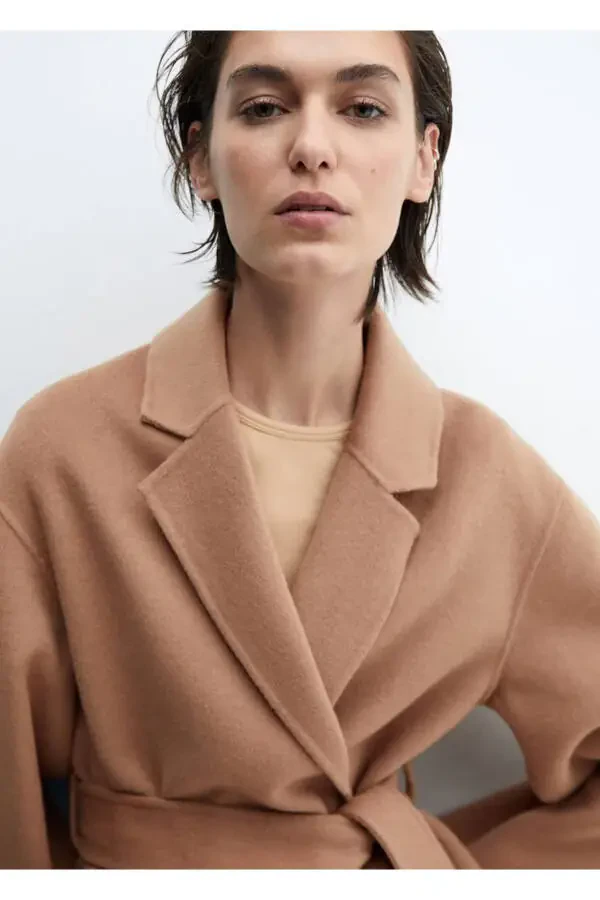 Handmade Belted Coat - 8