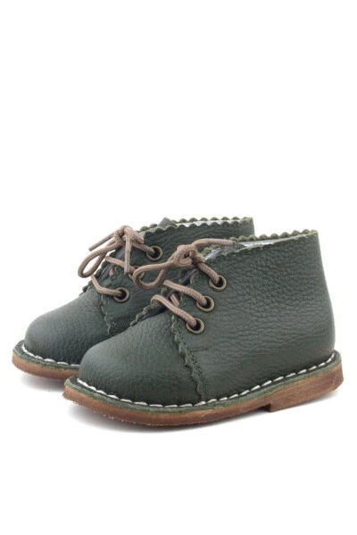 Handmade Genuine Leather Baby Boots - 1