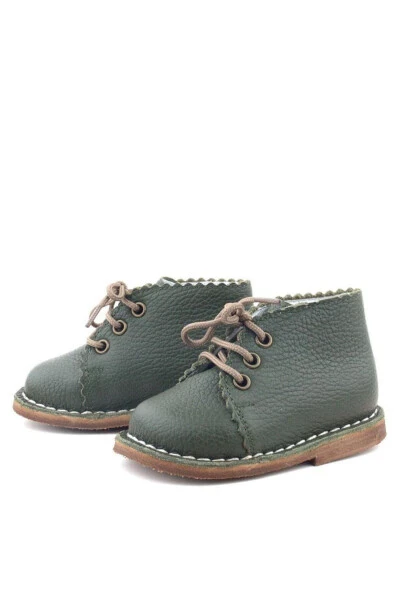 Handmade Genuine Leather Baby Boots - 4