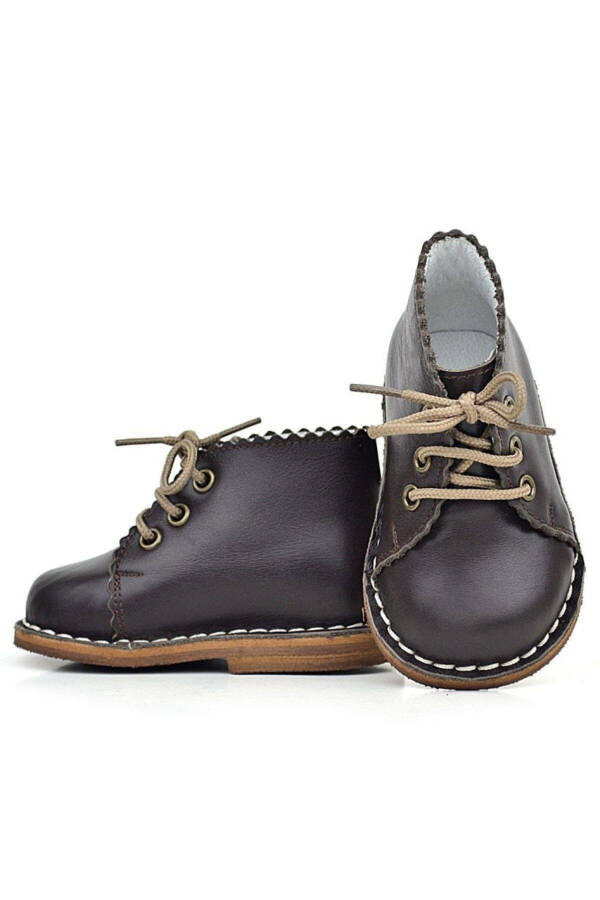 Handmade Genuine Leather Baby Boots - 1