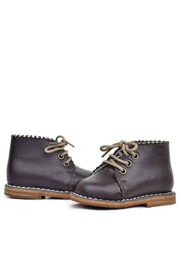 Handmade Genuine Leather Baby Boots - 6