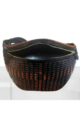 Handmade Leather Belt Bag (Selp)-BROWN - 5